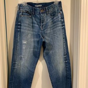 Rivet and Thread.. Specialty.  Madewell size 30..workwear jeans